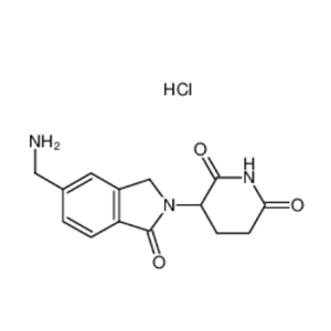3-(6-氨基亚甲基-3-氧代-1H-异吲哚-2-基)哌啶-2,6-二酮盐酸盐,3-(5-(aminomethyl)-1-oxoisoindolin-2-yl)piperidine-2,6-dione hydrochloride