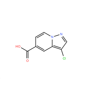 3-氯吡唑并[1,5-A]吡啶-5-羧酸,3-chloro-pyrazolo[1,5-a]pyridine-5-carboxylicacid