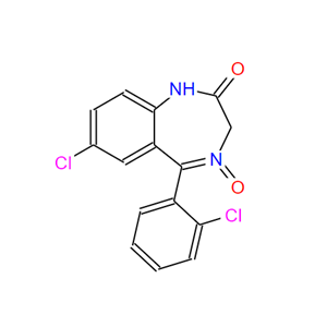 7-氯-2-氧代-5-(2-氯苯基)-1,4-苯并二氮杂卓-4-氧化物,7-Chloro-2-oxo-5-(2-chlorophenyl)-1,4-benzodiazepine-4-oxide