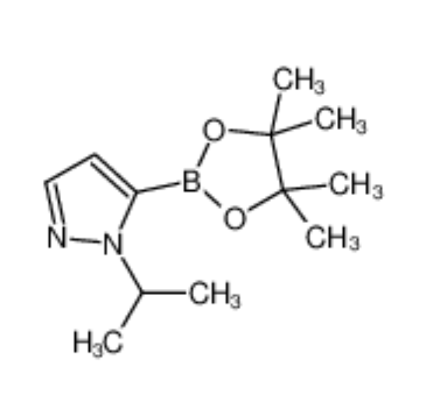 1-异丙基吡唑-5-硼酸频哪醇酯,1-(propan-2-yl)-5-(4,4,5,5-tetramethyl-1,3,2-dioxaborolan-2-yl)-1H-pyrazole