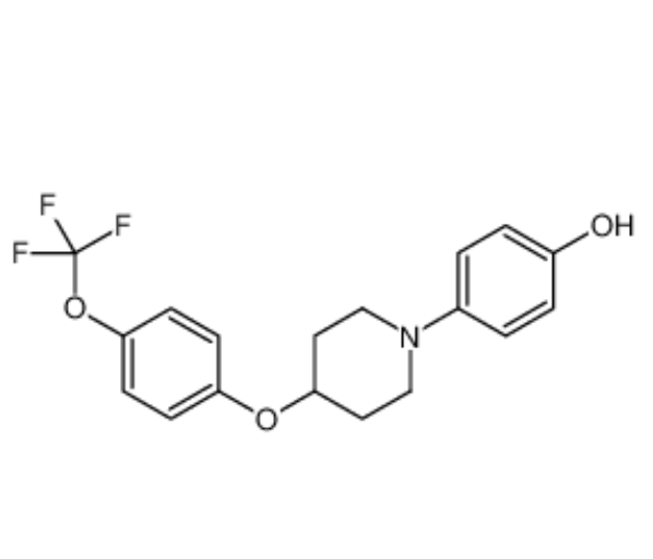 4-(4-(4-三氟甲氧基)-苯氧基)哌啶-1-基)苯酚,4-[4-[4-(trifluoroMethoxy)phenoxy]piperidin-1-yl]phenol