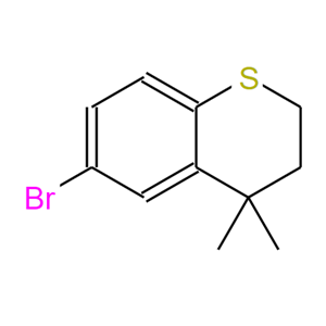 6-溴-4,4-二甲基硫代苯并二氢吡喃；112110-44-8