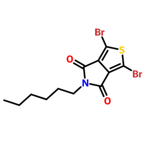 1,3-二溴-5-己基-4H-噻吩并[3,4-c]吡咯-4,6(5H)-二酮