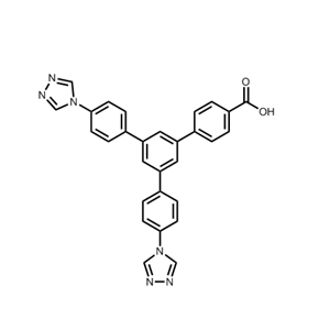 5'-(4-(4H-1,2,4-triazol-4-yl)phenyl)-4''-(4H-1,2,4-triazol-4-yl) -[1,1':3',1''-terphenyl]-4-carboxylic acid
