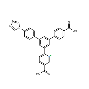 5'-(4-(4H-1,2,4-triazol-4-yl)phenyl)-[1,1':3',1''-terphenyl] -4,4''-dicarboxylic acid