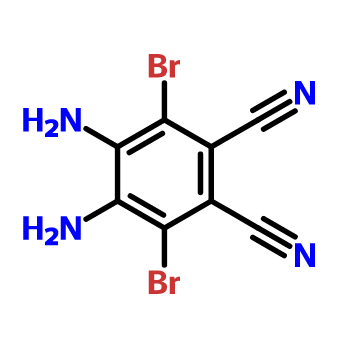 4,5-二氨基-3,6-二溴-1,2-苯二甲腈,4,5-diamino-3,6-dibromo-1,2-Benzenedicarbonitrile