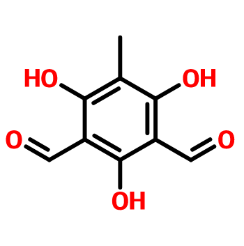 2,4,6-三羟基-5-甲基-1,3-苯二甲醛,2,4,6-trihydroxy-5-methyl-1,3-Benzenedicarboxaldehyde