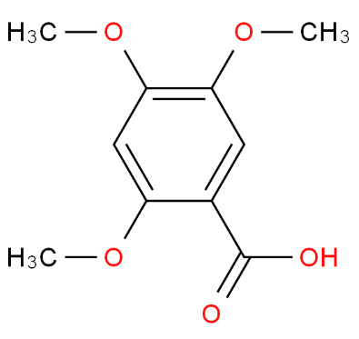 2,4,5-三甲氧基苯甲酸,2,4,5-Trimethoxybenzoic acid