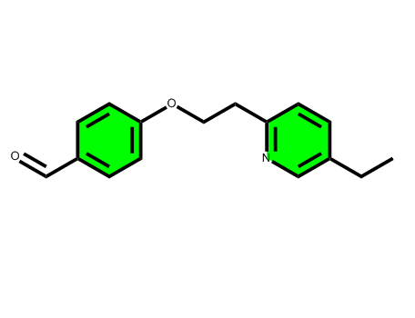 4-[2-(5-乙基-2-吡啶基)乙氧基]苯甲醛,4-[2-(5-Ethyl-2-pyridinyl)ethoxy]benzyaldehyde