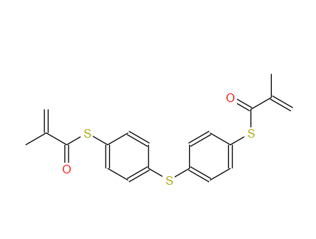 4,4'-二巯基二苯硫醚双甲基丙烯酸甲酯,BIS(4-METHACRYLOYLTHIOPHENYL) SULFIDE