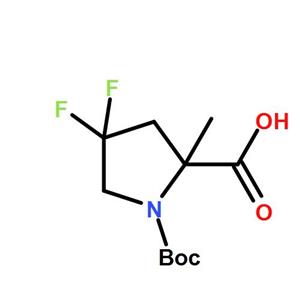 1-(tert-butoxycarbonyl)-4,4-difluoro-2-methylpyrrolidine-2-carboxylic acid