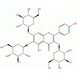 6-羟基山奈酚-3,6,7-三-O-葡萄糖苷