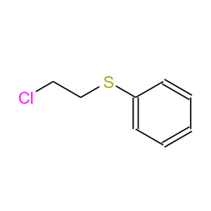 2-氯乙基苯基硫醚；5535-49-9
