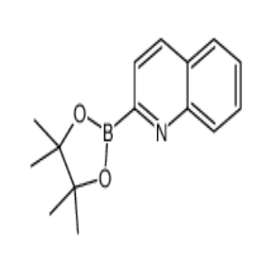 2-喹啉频哪醇硼酸酯,2-(4,4,5,5-tetramethyl-1,3,2-dioxaborolan-2-yl)quinoline