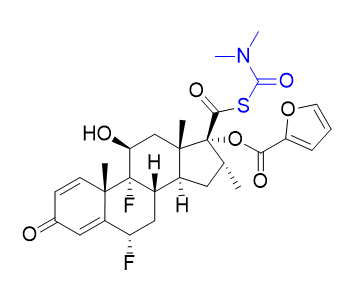 糠酸氟替卡松雜質(zhì)13,Fluticasone furoate impurity 13