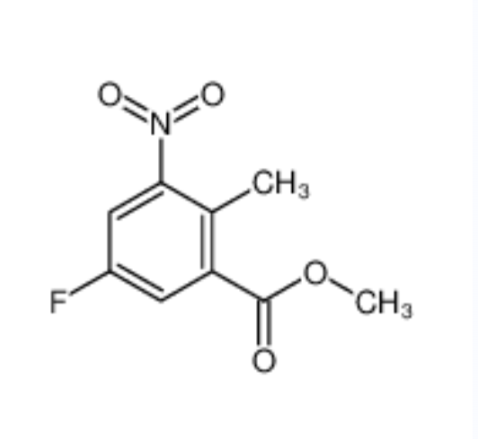 5-氟-2-甲基-3-硝基苯甲酸甲酯,5-FLUORO-2-METHYL-3-NITRO-BENZOIC ACID METHYL ESTER