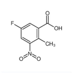5-氟-2-甲基-3-硝基苯甲酸