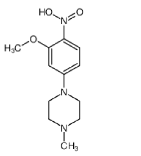 1-(3-甲氧基-4-硝基苯基)-4-甲基哌嗪,1-(3-Methoxy-4-nitrophenyl)-4-Methylpiperazine