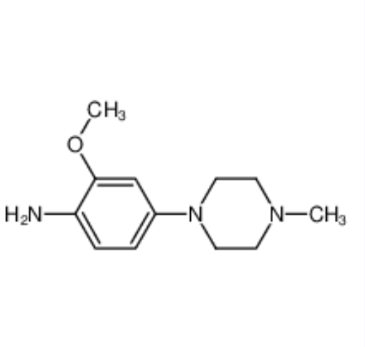 2-甲氧基-4-(4-甲基哌嗪-1-基)苯胺,1-(4-AMINO-3-METHOXYPHENYL)-4-METHYLPIPERAZINE