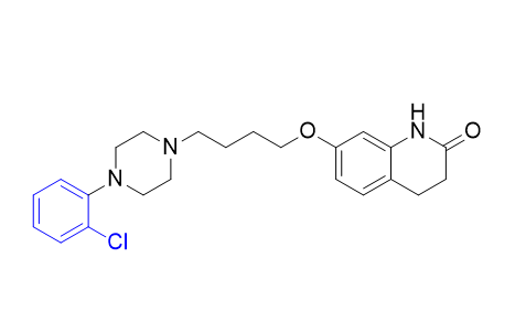 阿立哌唑杂质01,7-[4-[4-(2-chlorophenyl)piperazin-1-yl]butoxy]-3,4- dihydroquinolin-2(1H)-one