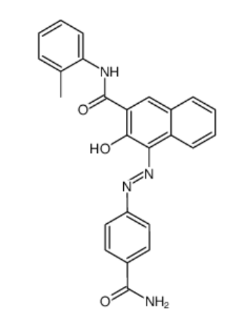 4-{[4-(aminocarbonyl)phenyl]azo}-3-hydroxy-N-(2-methylphenyl)naphthalene-2-carboxamide