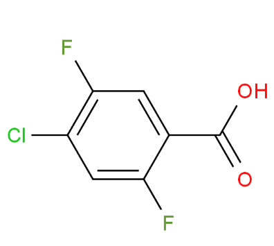 4-氯-2,5-二氟苯甲酸,4-CHLORO-2,5-DIFLUOROBENZOIC ACID