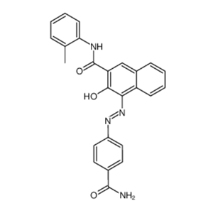 4-{[4-(aminocarbonyl)phenyl]azo}-3-hydroxy-N-(2-methylphenyl)naphthalene-2-carboxamide