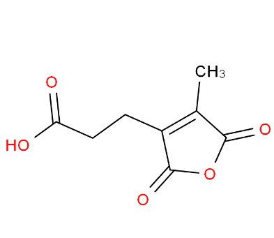 2,5-二羟基-4-甲基-2,5-二氧代-3-呋喃丙酸,2,5-Dihydro-4-methyl-2,5-dioxo-3-furanpropanoic Acid