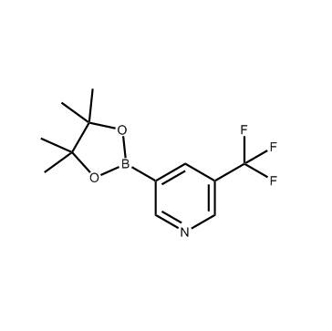 5-三氟甲基吡啶-3-硼酸频那醇酯,3-(4,4,5,5-Tetramethyl-1,3,2-dioxaborolan-2-yl)-5-(trifluoromethyl)pyridine
