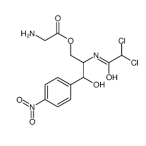 2-[(二氯乙酰基)氨基]-3-羟基-3-(4-硝基苯基)丙基 [r-(r*,r*)]-氨基乙酸酯,2-[(Dichloroacetyl)amino]-3-hydroxy-3-(4-nitrophenyl)propyl glyci nate
