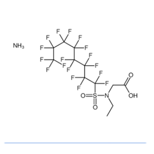 ammonium N-ethyl-N-[(heptadecafluorooctyl)sulphonyl]glycinate