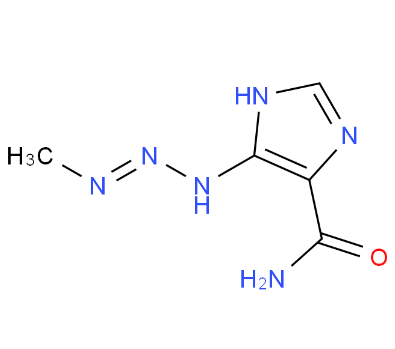 3-甲基(三氮雜烯基)咪唑-4 甲酰胺,5-(3-methyl-1-triazenyl)-1h-imidazole-4-carboxamid