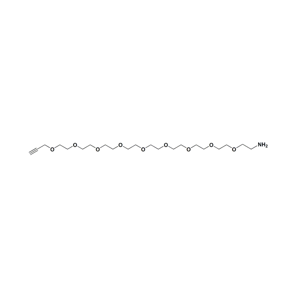 丙炔基-PEG9-胺,Propargyl-PEG9-amine