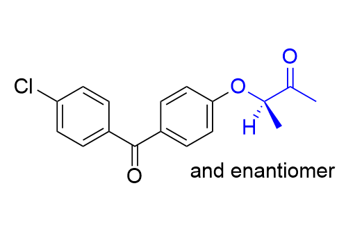 非诺贝特杂质01,(3RS)-3-[4-(4-chlorobenzoyl)phenoxy]butan-2-one