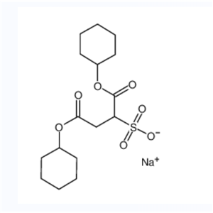 磺化琥珀酸二环己酯钠盐,sodium,1,4-dicyclohexyloxy-1,4-dioxobutane-2-sulfonate