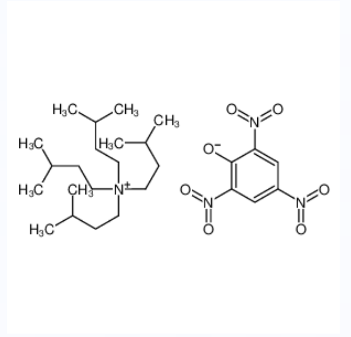 3-Methyl-N,N,N-tris(3-methylbutyl)-1-butanaminium 2,4,6-trinitrop henolate,3-Methyl-N,N,N-tris(3-methylbutyl)-1-butanaminium 2,4,6-trinitrop henolate