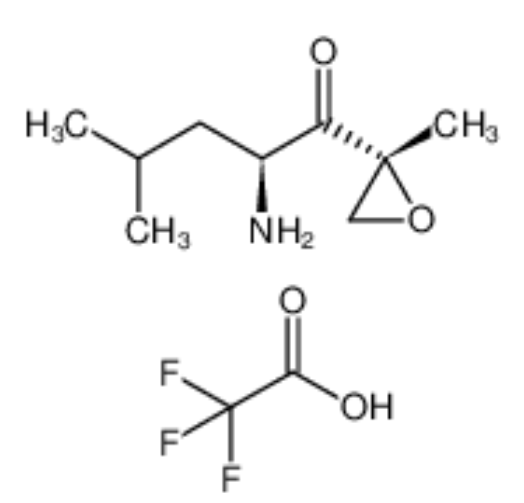 PR171中间体(三氟乙酸盐),1-Pentanone, 2-aMino-4-Methyl-1-[(2R)-2-Methyloxiranyl]-, (2S)-, trifluoroacetate (9CI)