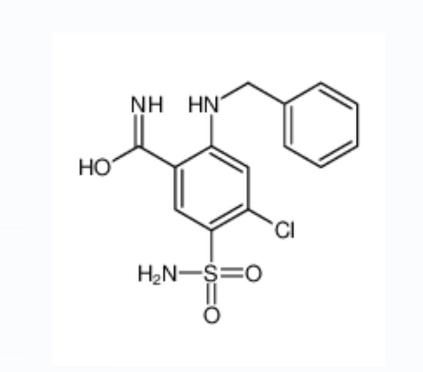 2-[(苄基)氨基]-4-氯-5-氨基磺酰基苯甲酰胺,2-[(benzyl)amino]-4-chloro-5-sulphamoylbenzamide
