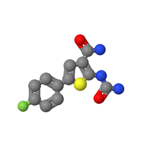 5-(4-氟苯基)-2-脲基噻吩-3-甲酰胺