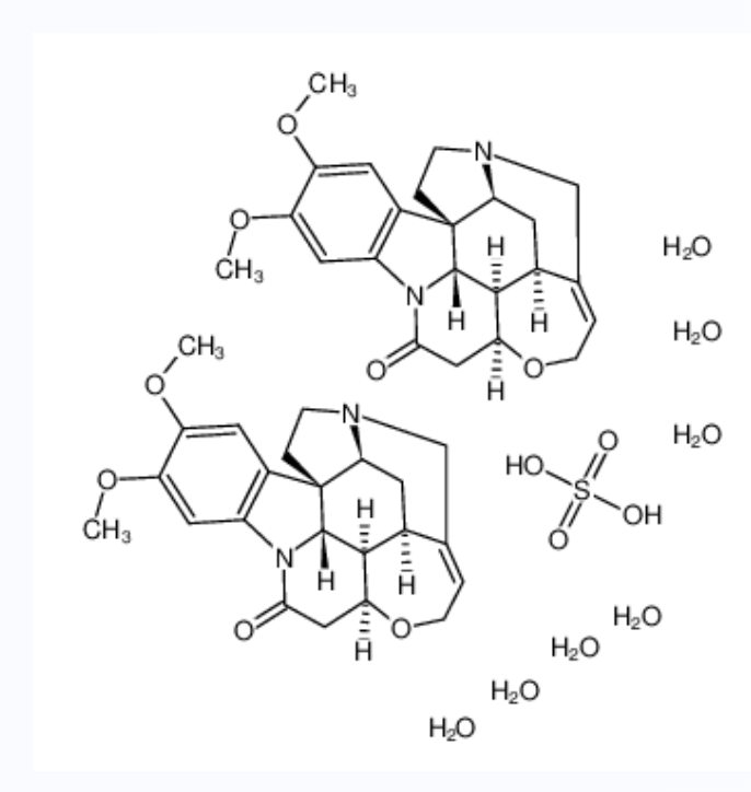 硫酸馬錢子堿,BRUCINE SULFATE