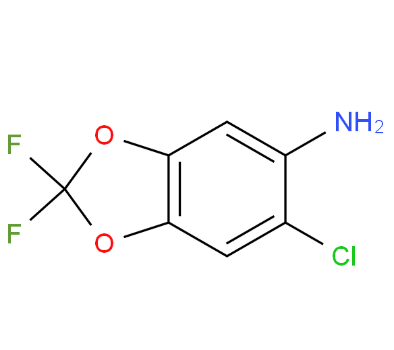 6-氯-2,2-二氟-苯并[1,3]二氧代L-5-胺,6-CHLORO-2,2-DIFLUORO-BENZO[1,3]DIOXOL-5-YLAMINE