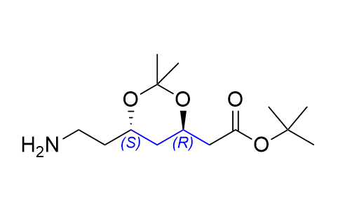 阿托伐他汀钙杂质46,tert-butyl 2-((4R,6S)-6-(2-aminoethyl)-2,2-dimethyl-1,3-dioxan-4-yl) acetate