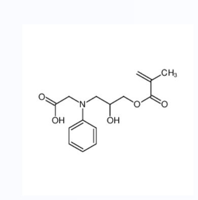 N-[2-羟基-3-[(2-甲基-1-氧代烯丙基)氧基]丙基]-N-苯基甘氨酸,N-[2-hydroxy-3-[(2-methyl-1-oxoallyl)oxy]propyl]-N-phenylglycine