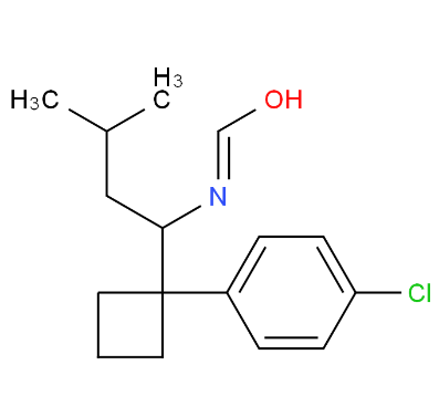 N-{1-[1-(4-氯苯基)環(huán)丁基]-3-甲基丁基}-甲酰胺,N-Formyl N,N-Didesmethyl Sibutramine