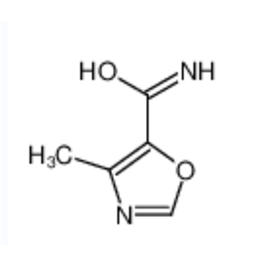 4-甲基恶唑-5-羧酸胺,4-METHYL-OXAZOLE-5-CARBOXYLIC ACID AMIDE