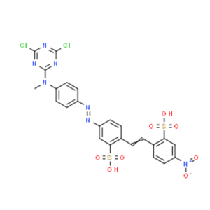 5-[[4-[(4,6-dichloro-1,3,5-triazin-2-yl)methylamino]phenyl]azo]-2-[2-(4-nitro-2-sulphophenyl)vinyl]