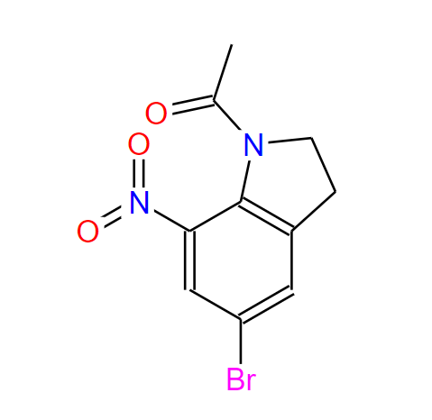 N-已?；?5-溴-7-硝基吲哚,1-ACETYL-5-BROMO-7-NITROINDOLINE