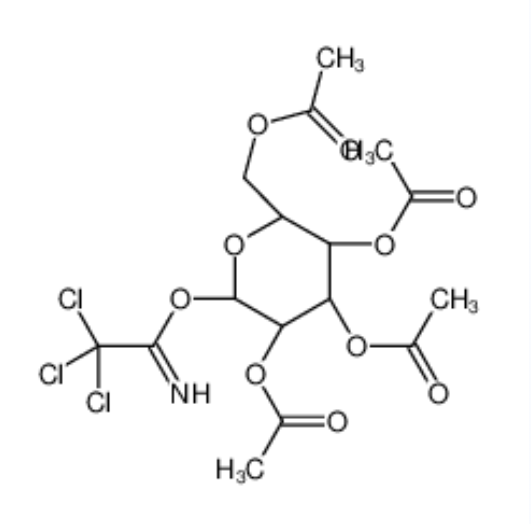 2,3,4,6-四-O-乙酰基-Β-D-吡喃半乳糖酰基-2,2,2-三氯代亚氨乙酸酯,2,3,4,6-Tetra-O-acetyl-beta-D-glucopyranosyl 2,2,2-Trichloroacetimidate