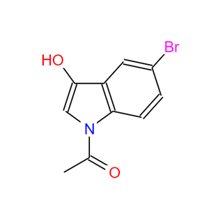 N-乙酰基-5-溴-3-羟基吲哚,1-ACETYL-5-BROMO-3-HYDROXYINDOLE