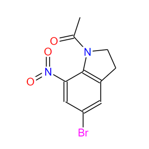 N-已酰基-5-溴-7-硝基吲哚,1-ACETYL-5-BROMO-7-NITROINDOLINE